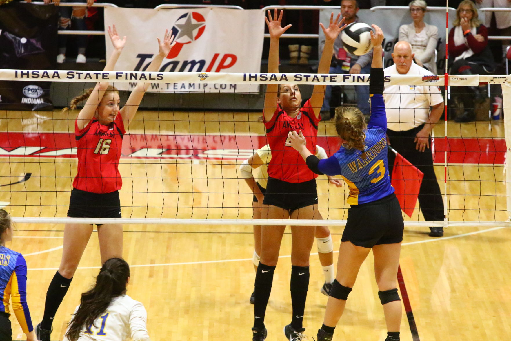 Gallery: Volleyball Class 2A State Finals - Andrean vs. Christian Academy of Indiana